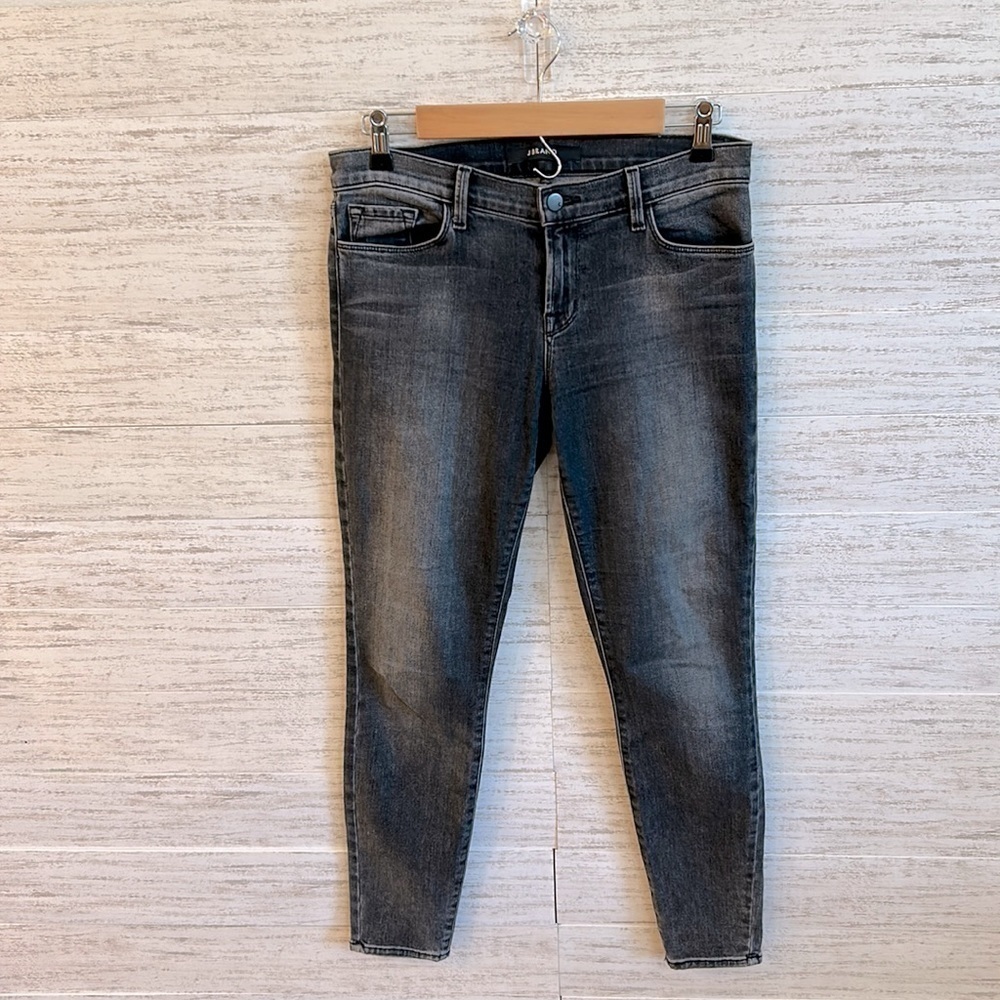 JBRAND SKINNY CROP JEANS | SIZE 28